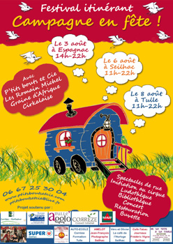 affiche du festival Campagne en Fête